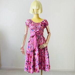 Disney Pink Character Print Dress